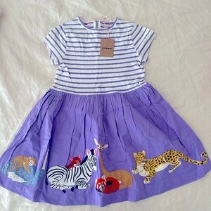 NWT Boden Appliqué Dress size 6-7